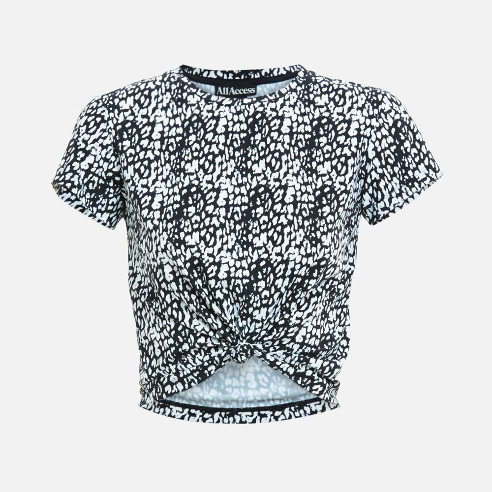 ALL ACCESS Studio Knot Front Tee